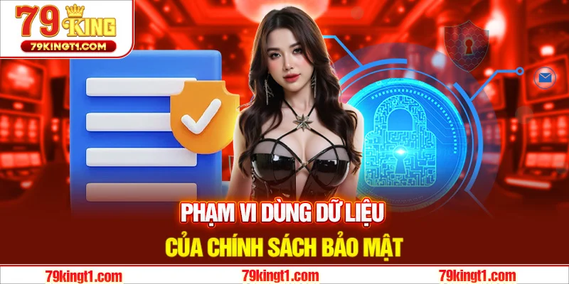 Phạm vi sử dụng dữ liệu của chính sách bảo mật 79KING
